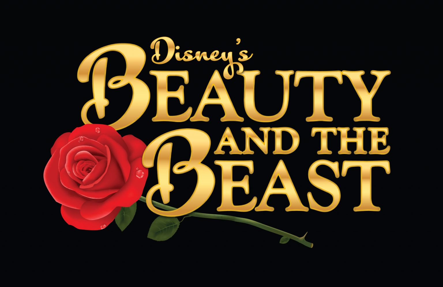 Beauty And The Beast Logo Dutch Apple Dinner Theatre