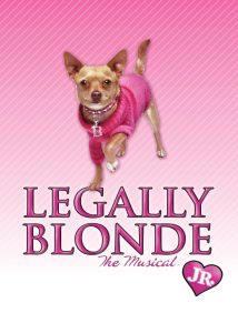Legally Blonde logo - vertical